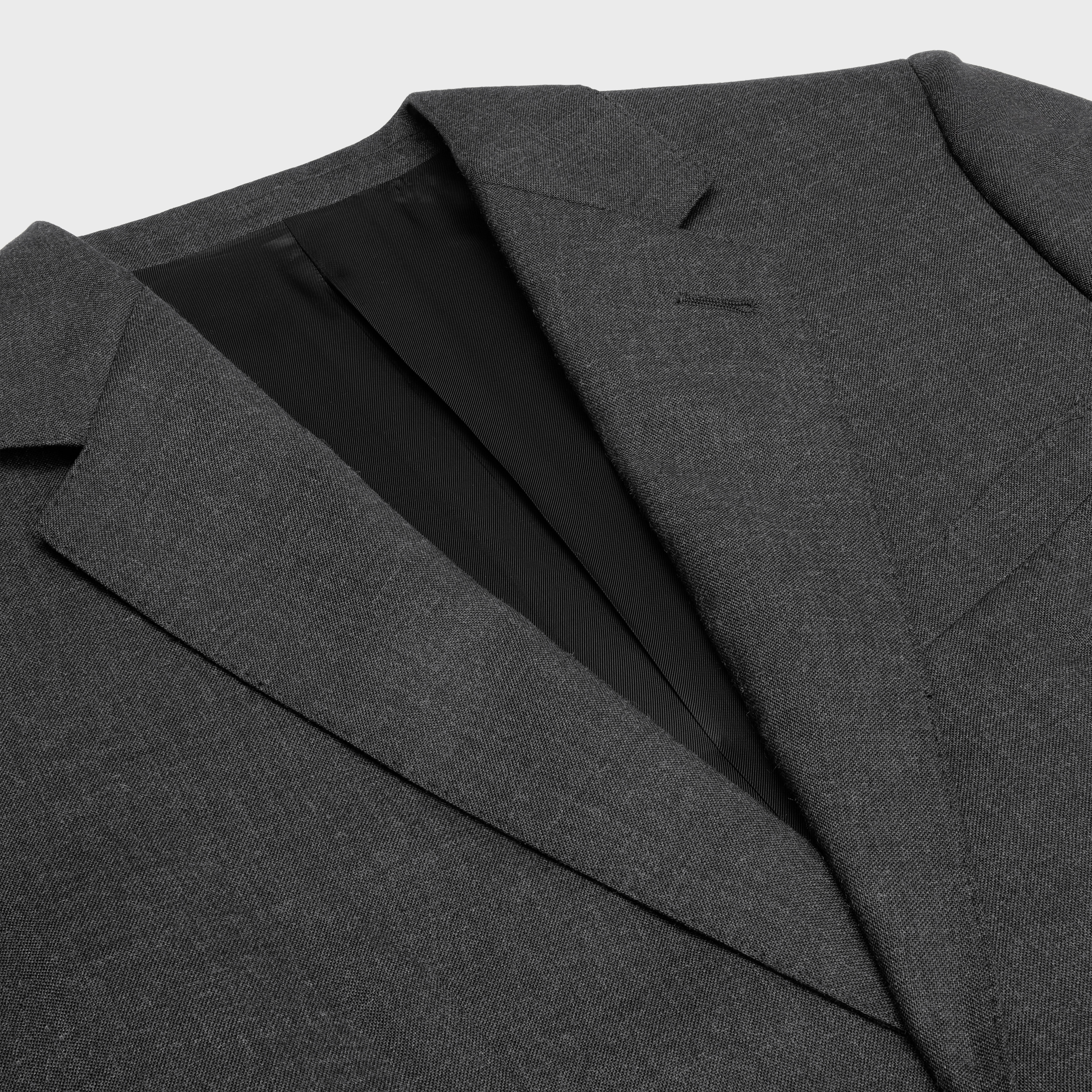 classic jacket in lightweight wool - 3