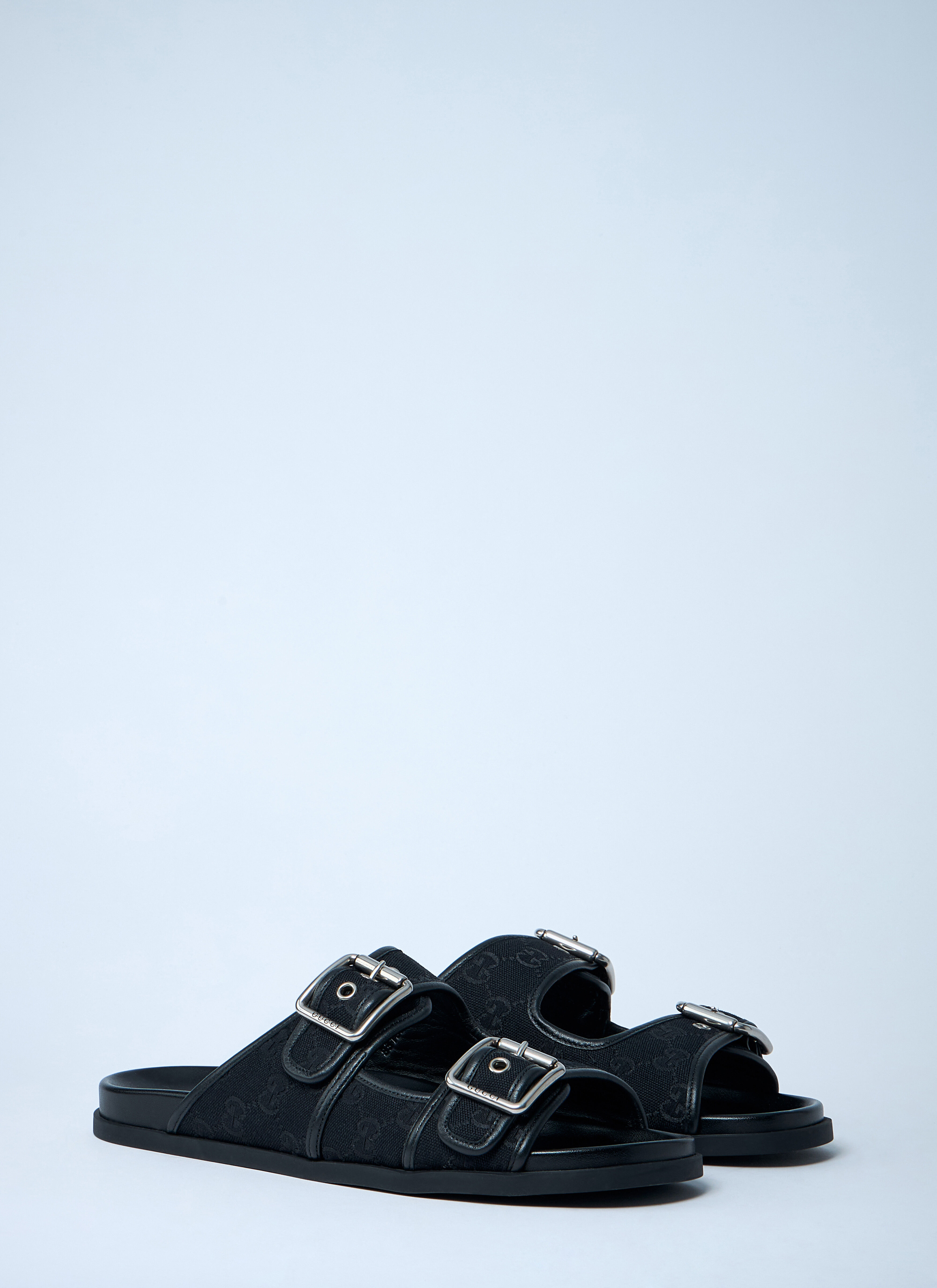 GG Slide Sandals With Buckles - 2