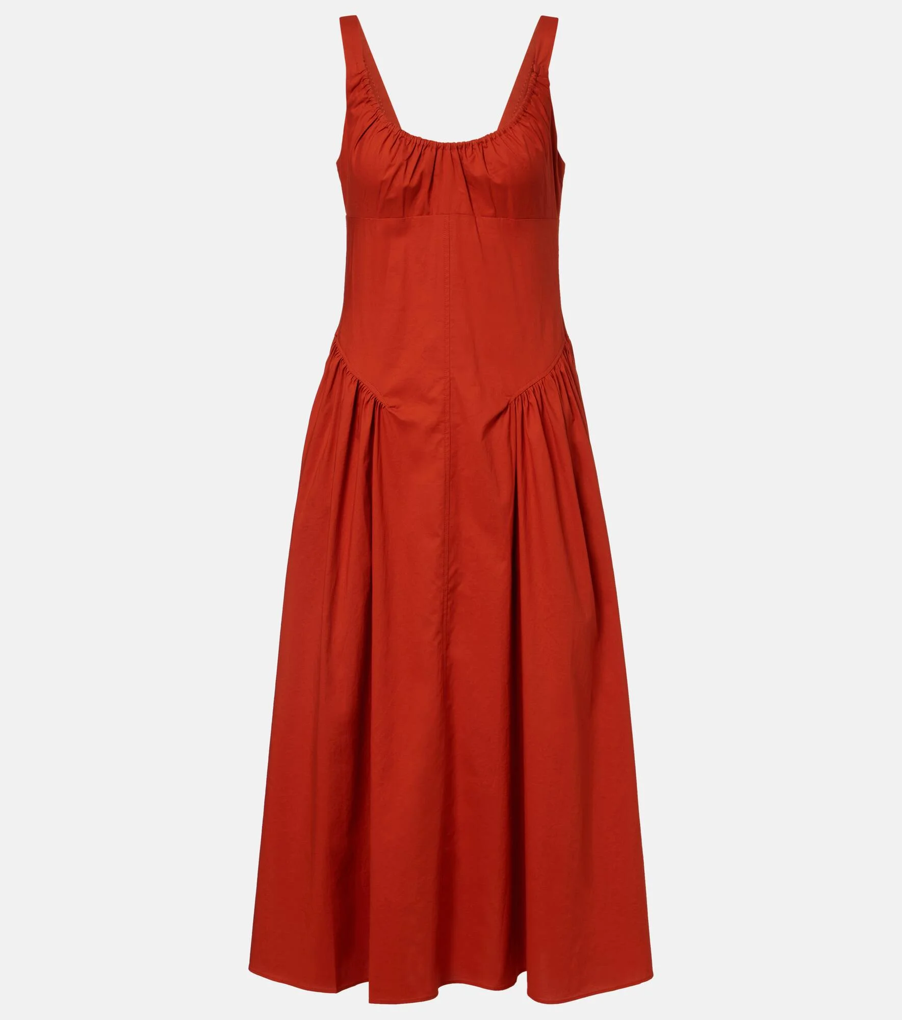 Olas cotton midi dress - 1