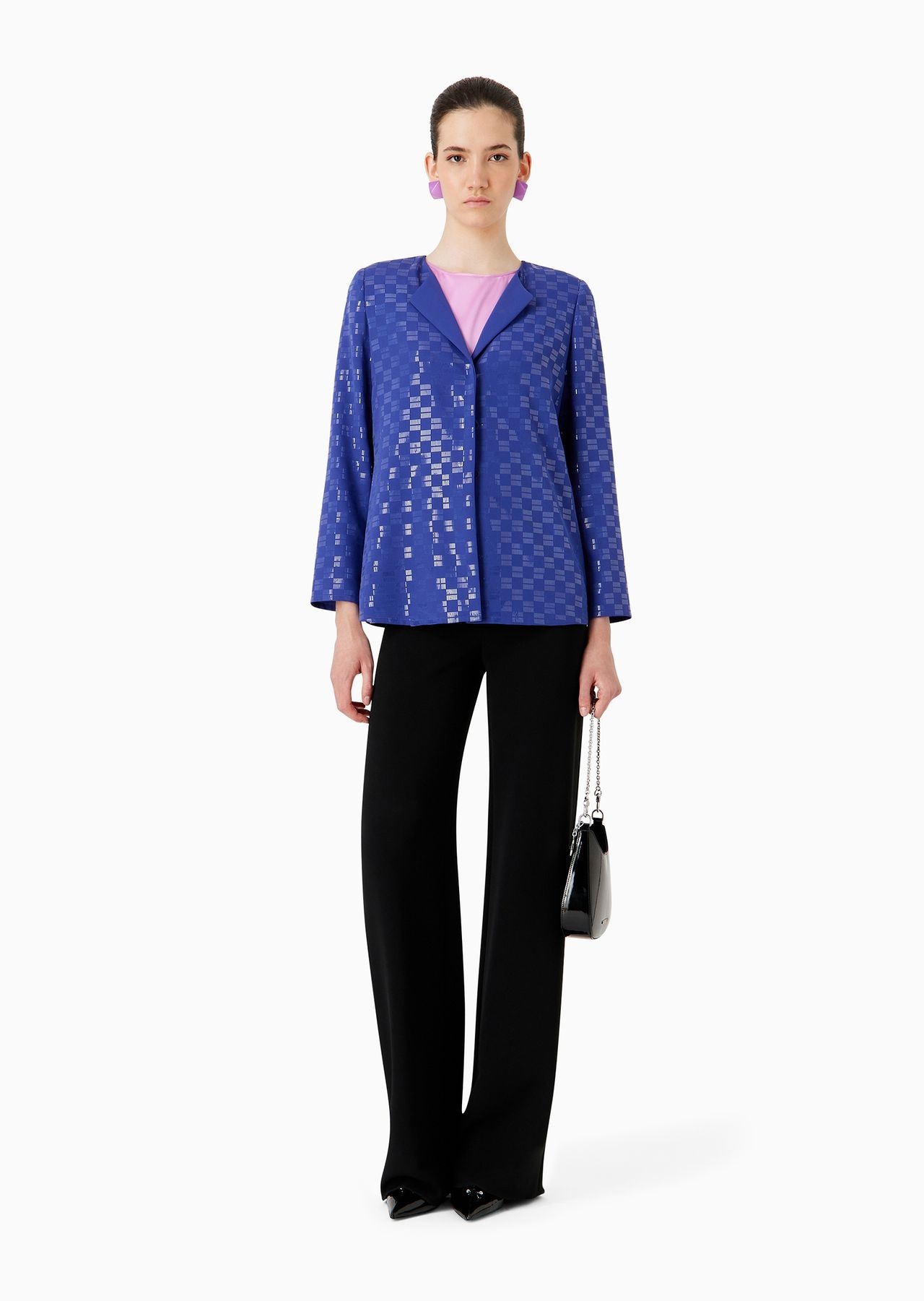 Silk satin blouse - 2