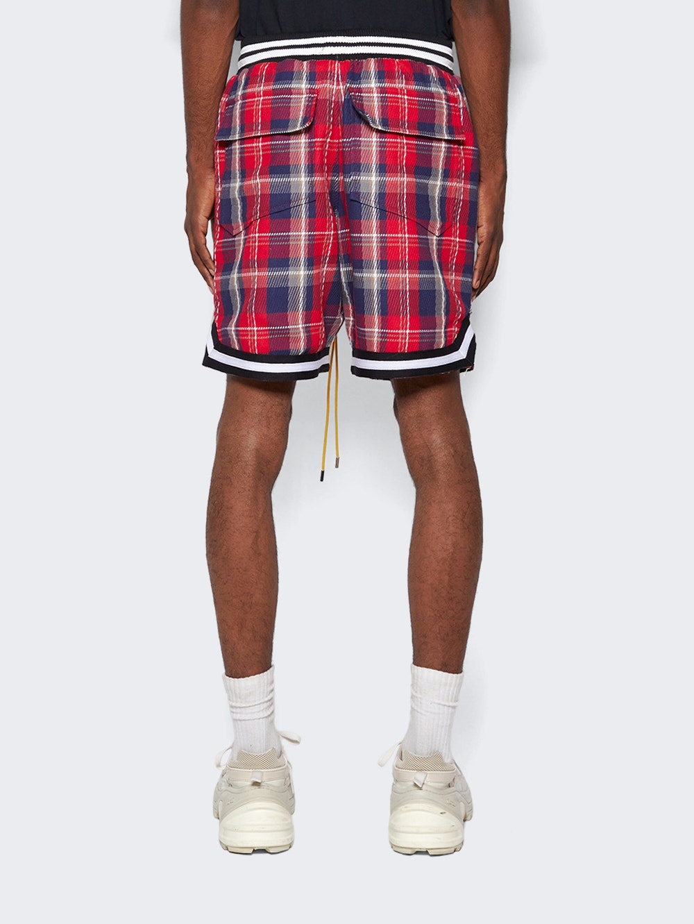 Flannel Court Logo Shorts Multicolor - 5