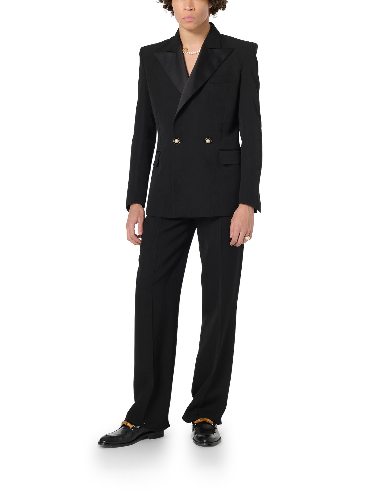 Straight Leg Silk Trousers - 2