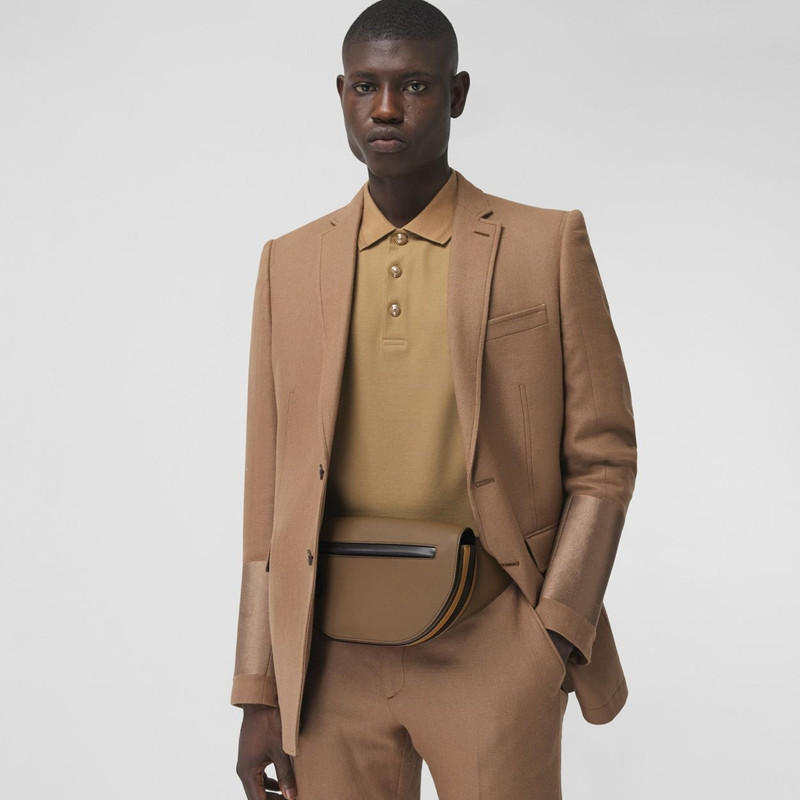 Small Tri-tone Leather Olympia Bum Bag 12