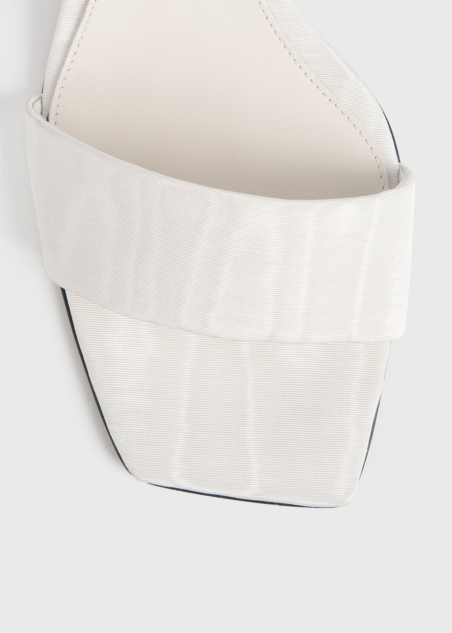 Totême The Mule Sandal off-white | REVERSIBLE