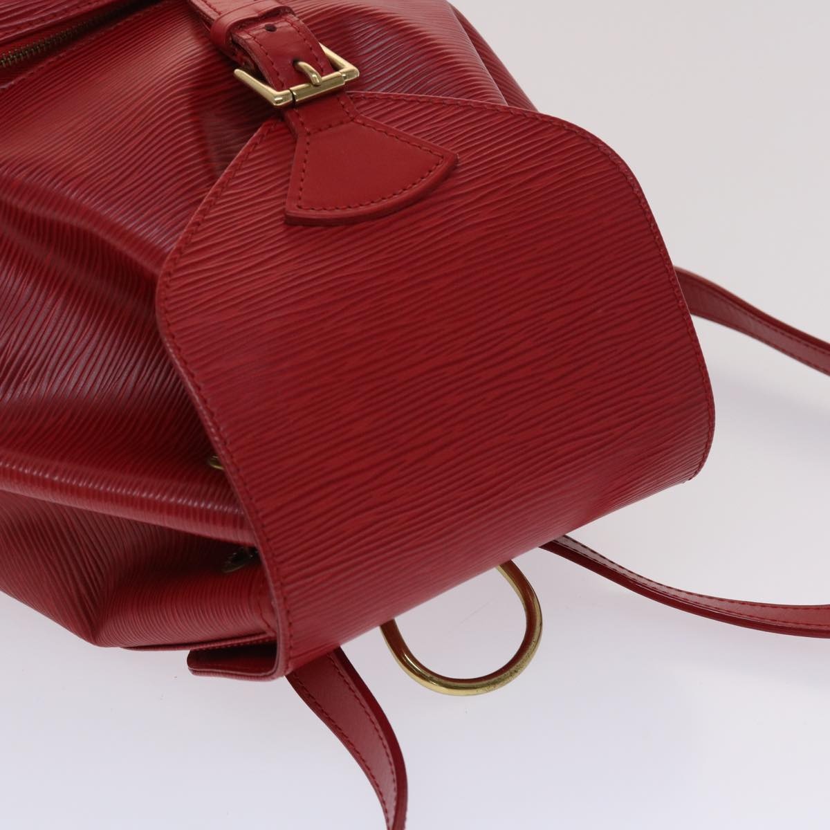 LOUIS VUITTON Epi Montsouris MM Backpack Monaco 700th Red - 6