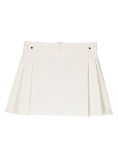 LOW CLASSIC pleated mini skirt outlook