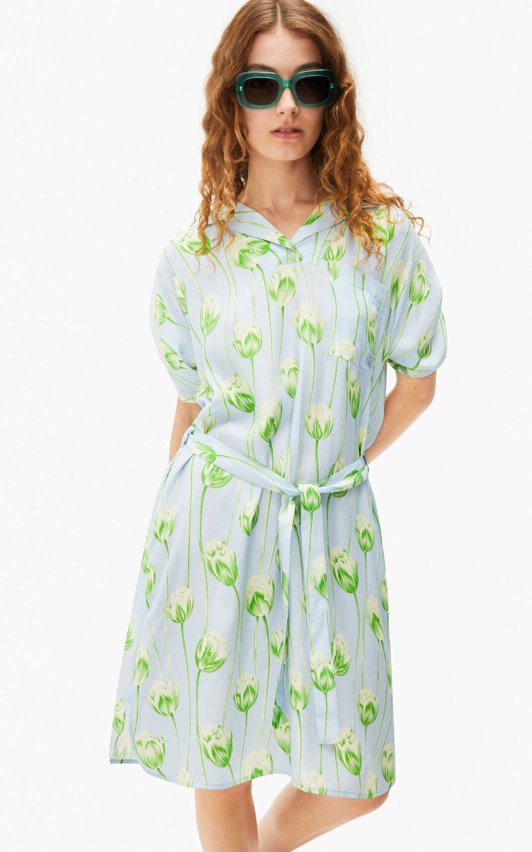 'Tulip' silk dress - 4