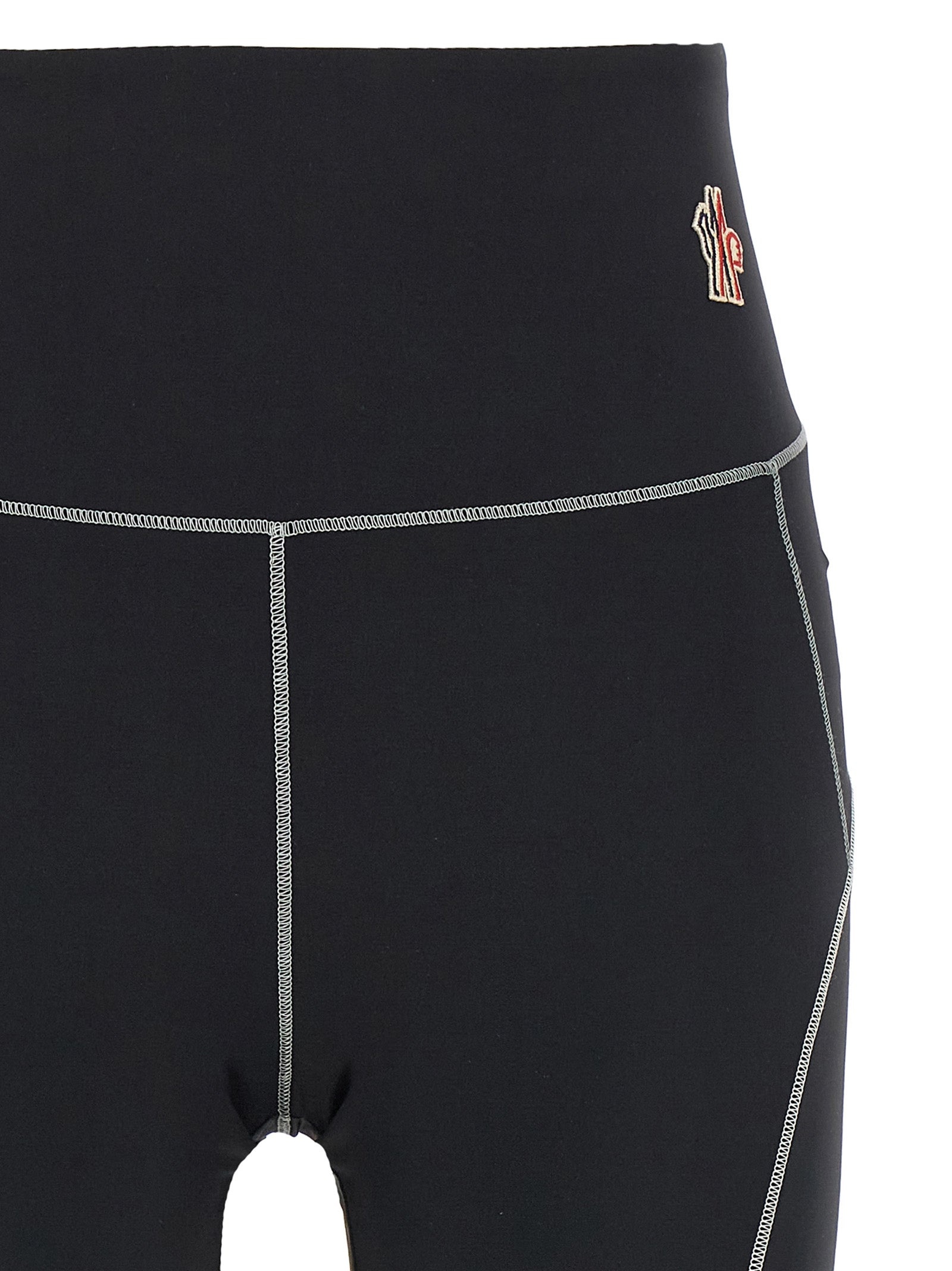 Logo Patch Leggings Black - 3