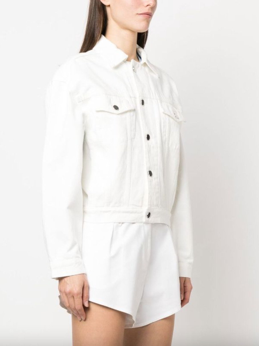 Dave Denim Jacket Ivory - 3