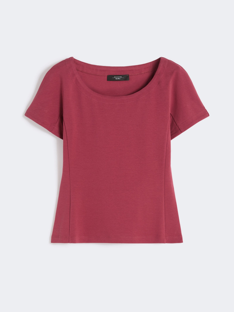 MULTIG Fitted jersey top - CHERRY 1