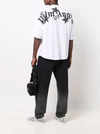 Palm Angels logo-print short-sleeve T-shirt outlook