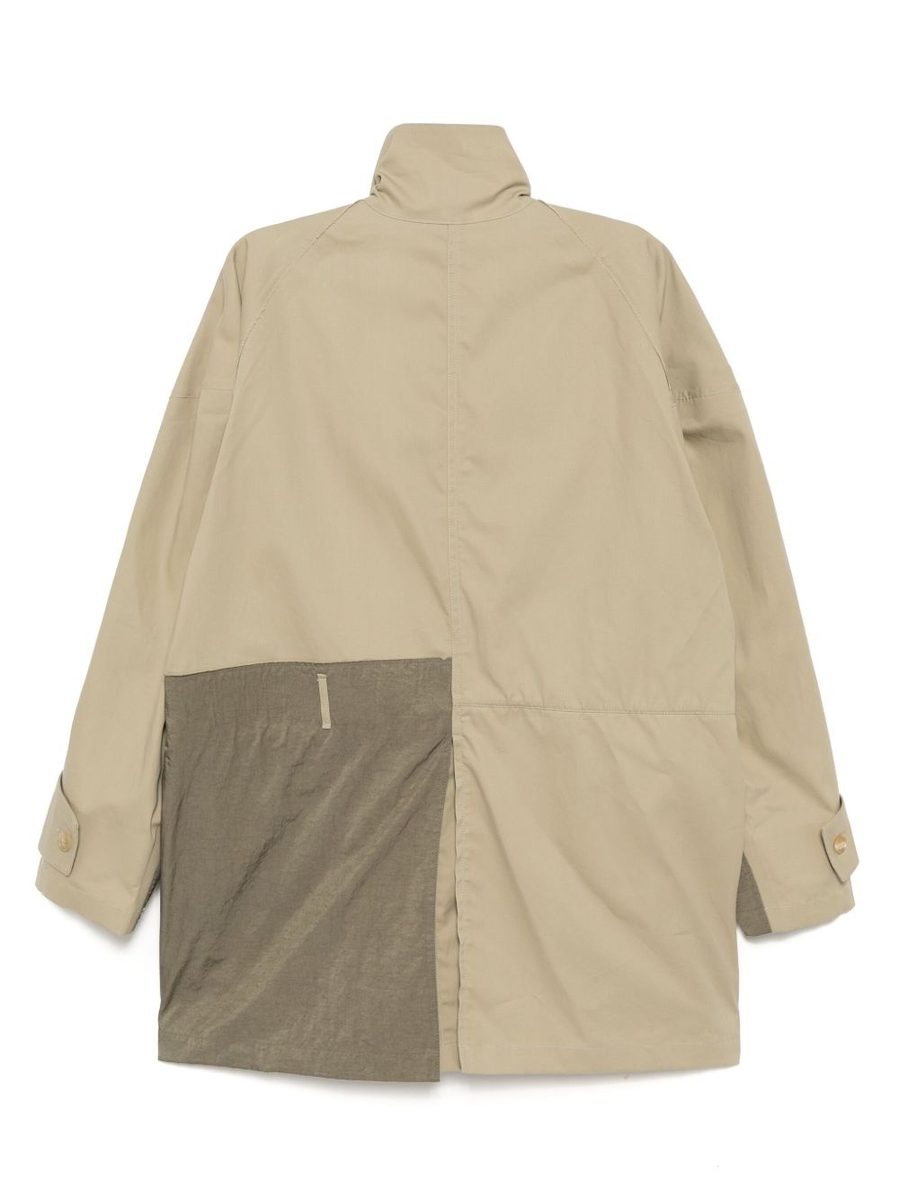 panelled coat - 2