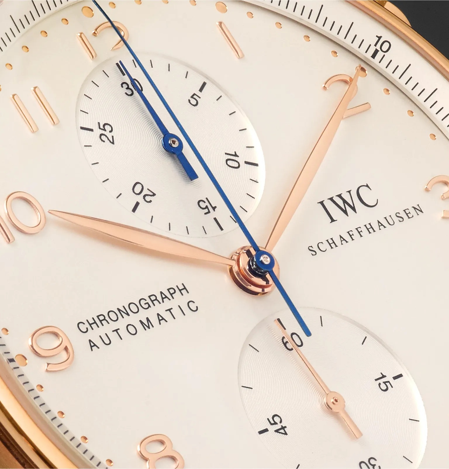 Portugieser Automatic Chronograph 40.9mm 18-Karat Red Gold and Alligator Watch, Ref. No. IW371480 - 7