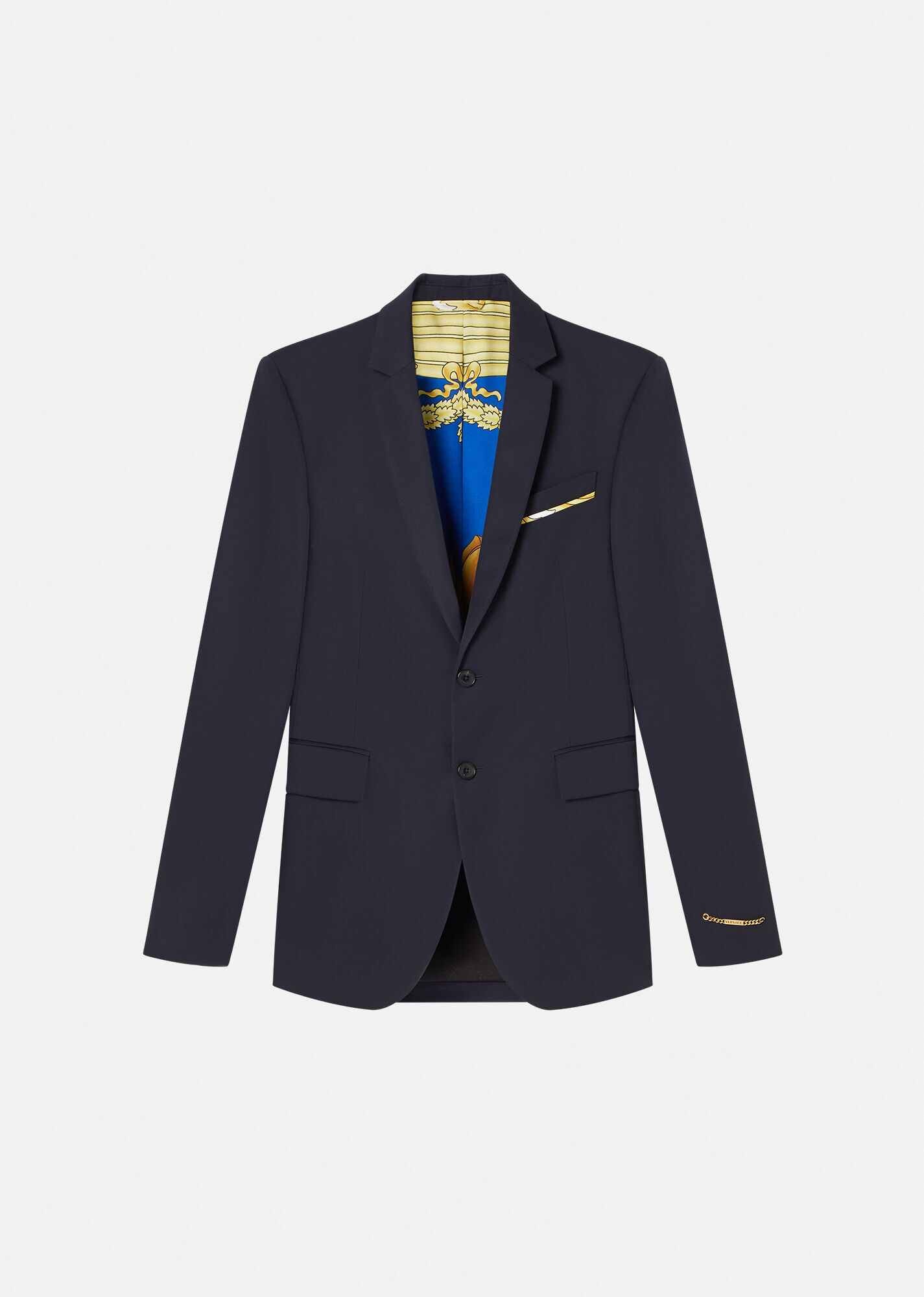 Medusa Renaissance Accent Wool Blazer - 1