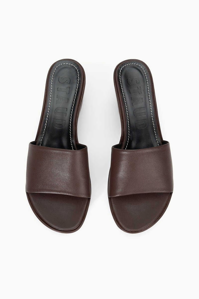 STAUD GINNY WEDGE ESPRESSO 7