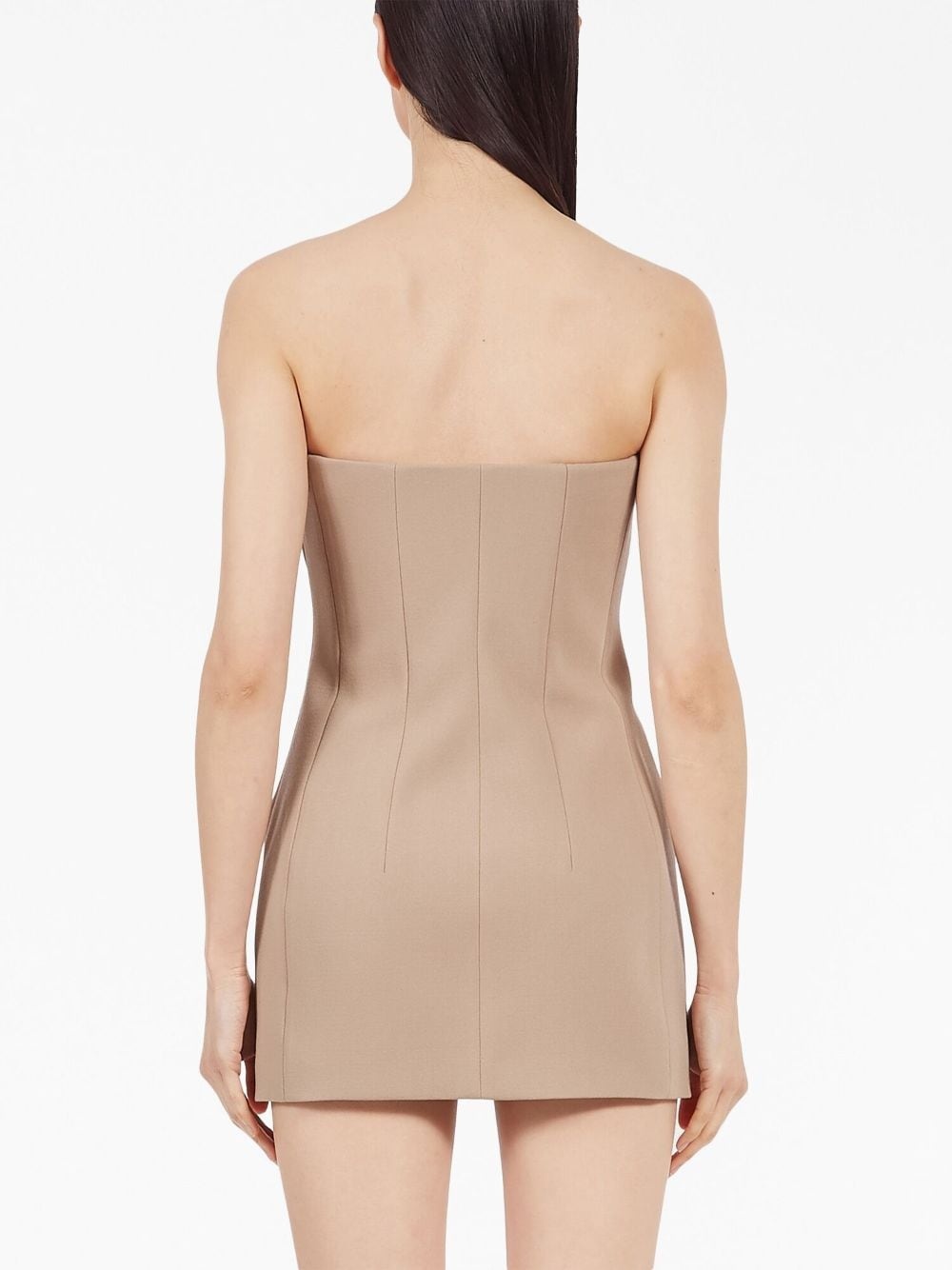 bustier mini dress - 4