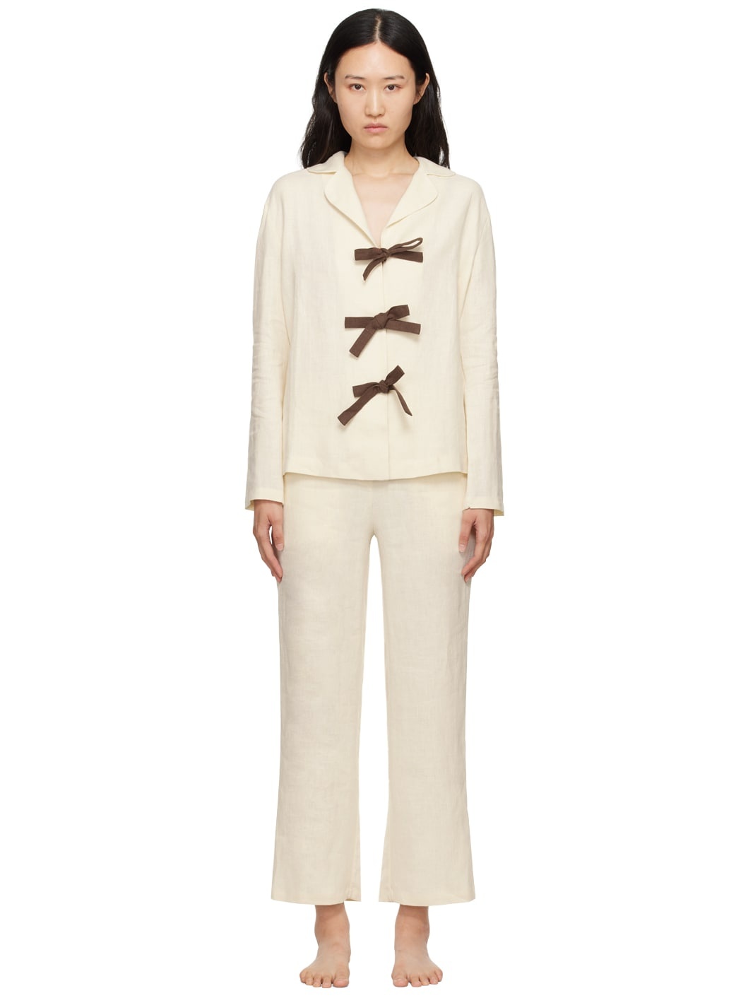 Off-White 'The Bow' Pyjama Set - 1