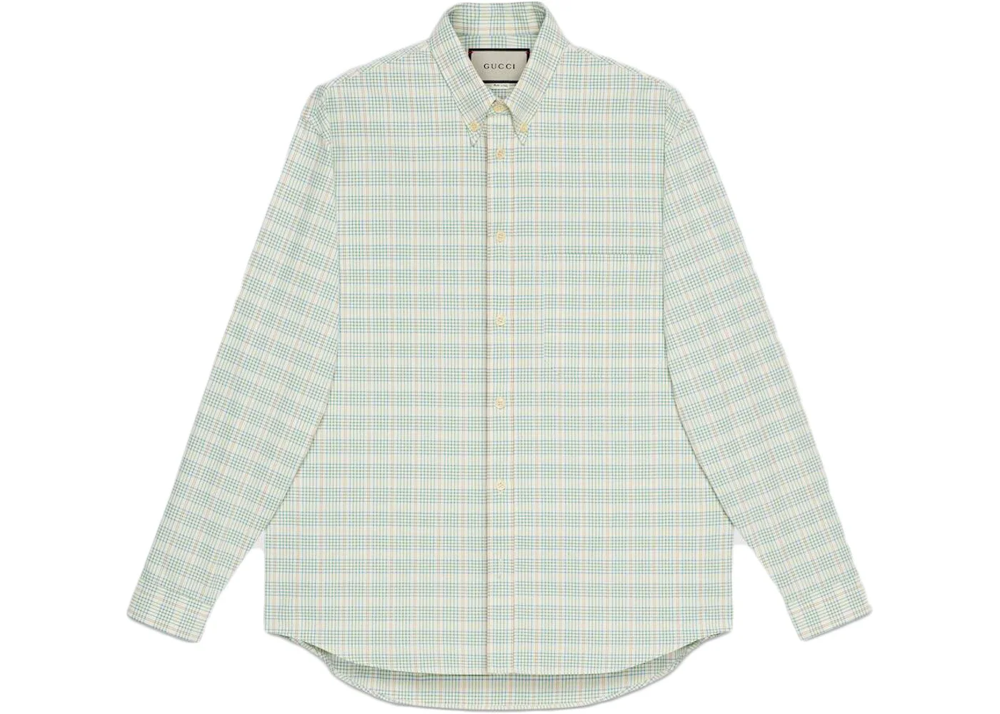 Gucci x The North Face Button-Down Shirt White/Green - 1