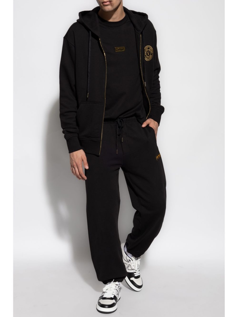cotton track pants - 2