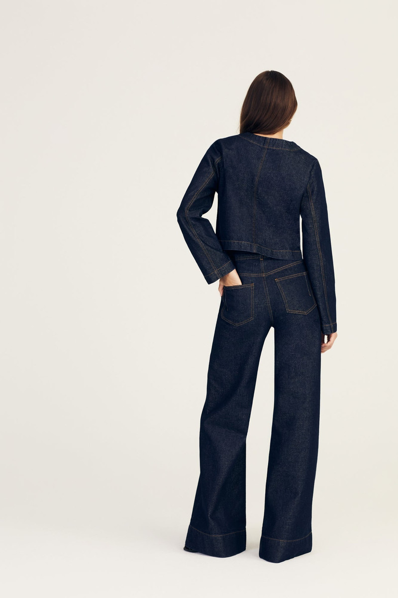 DEREK LAM 10 CROSBY MILLIE HIGH RISE WIDE LEG outlook
