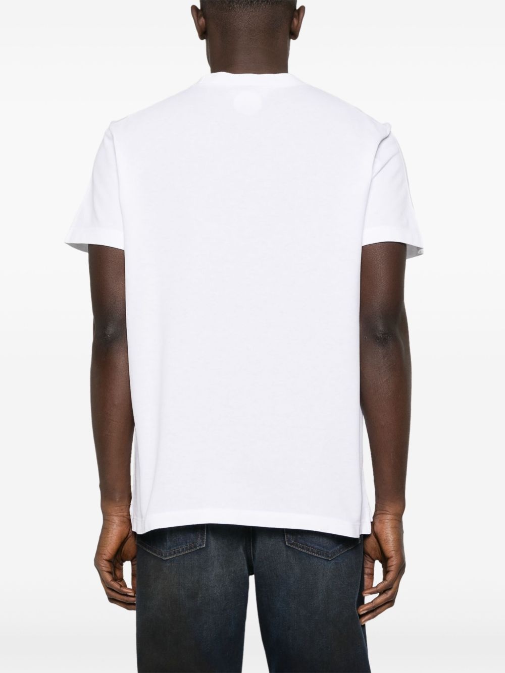 rubberised logo-print T-shirt - 3