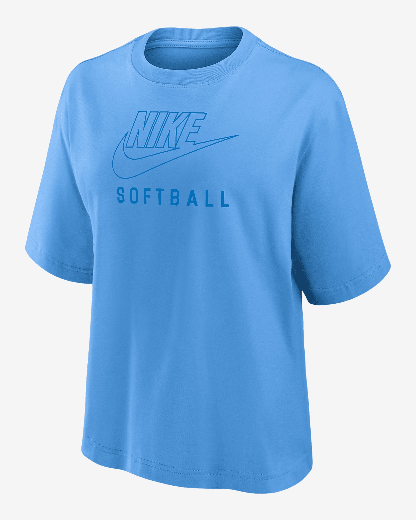 Nike Swoosh Women's Softball Boxy T-Shirt - 1