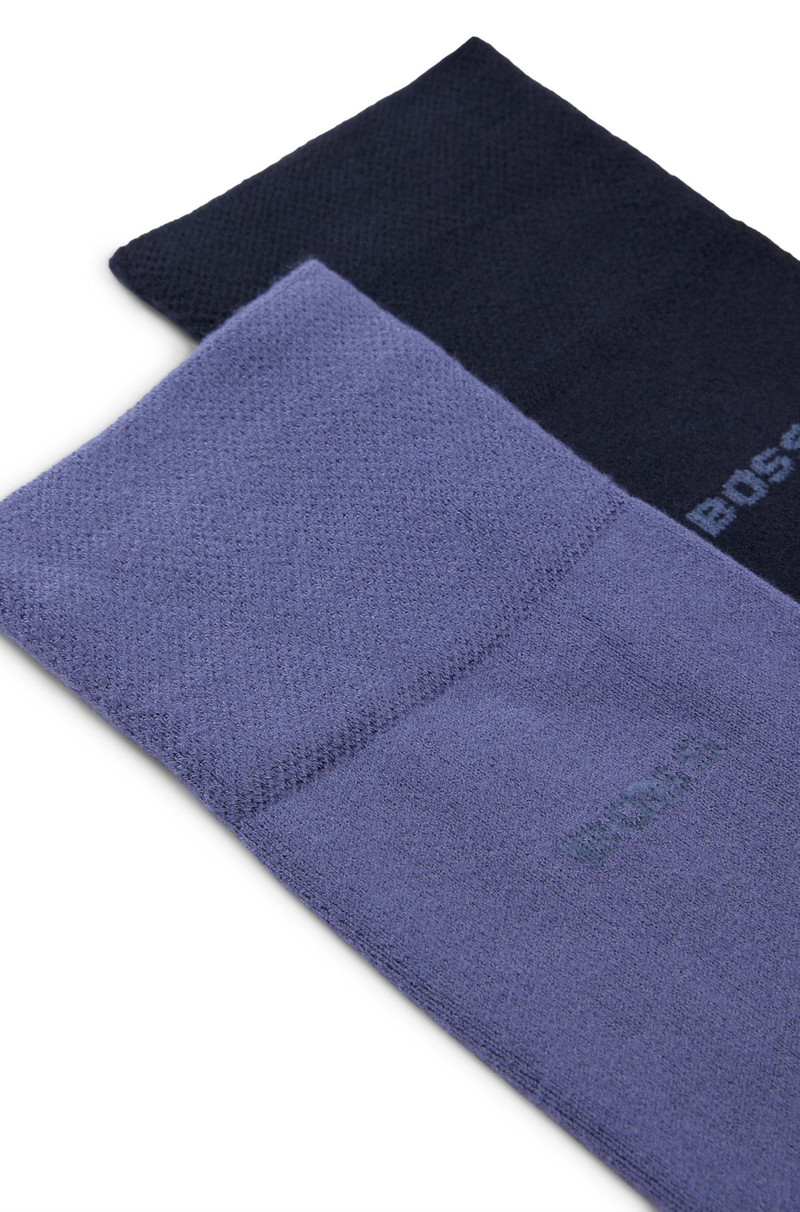 BOSS TWO-PACK OF REGULAR-LENGTH SOCKS IN SOFT VISCOSE BAMBOO outlook