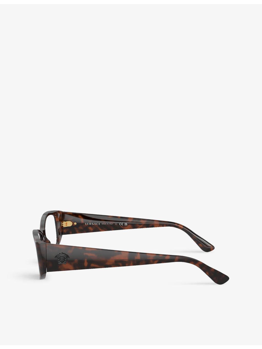 VE3343 branded irregular-frame plastic glasses - 3