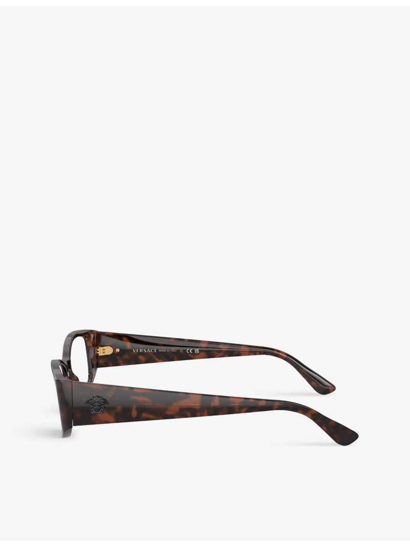 VE3343 branded irregular-frame plastic glasses 3