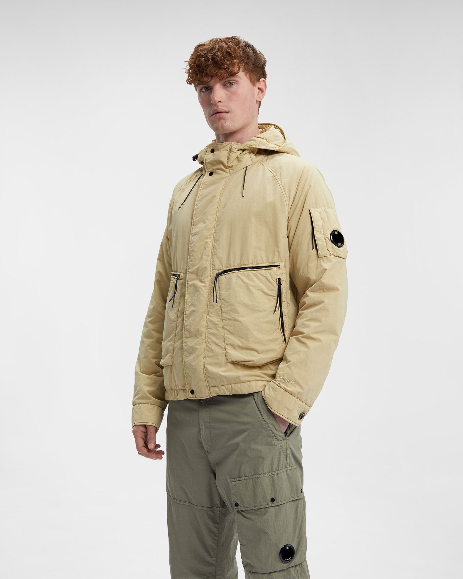 C.P. Company Flatt Nylon Hooded Jacket | cpcompany | REVERSIBLE C.P. Company Flatt Nylon Hooded Jacket | cpcompany | REVERSIBLE