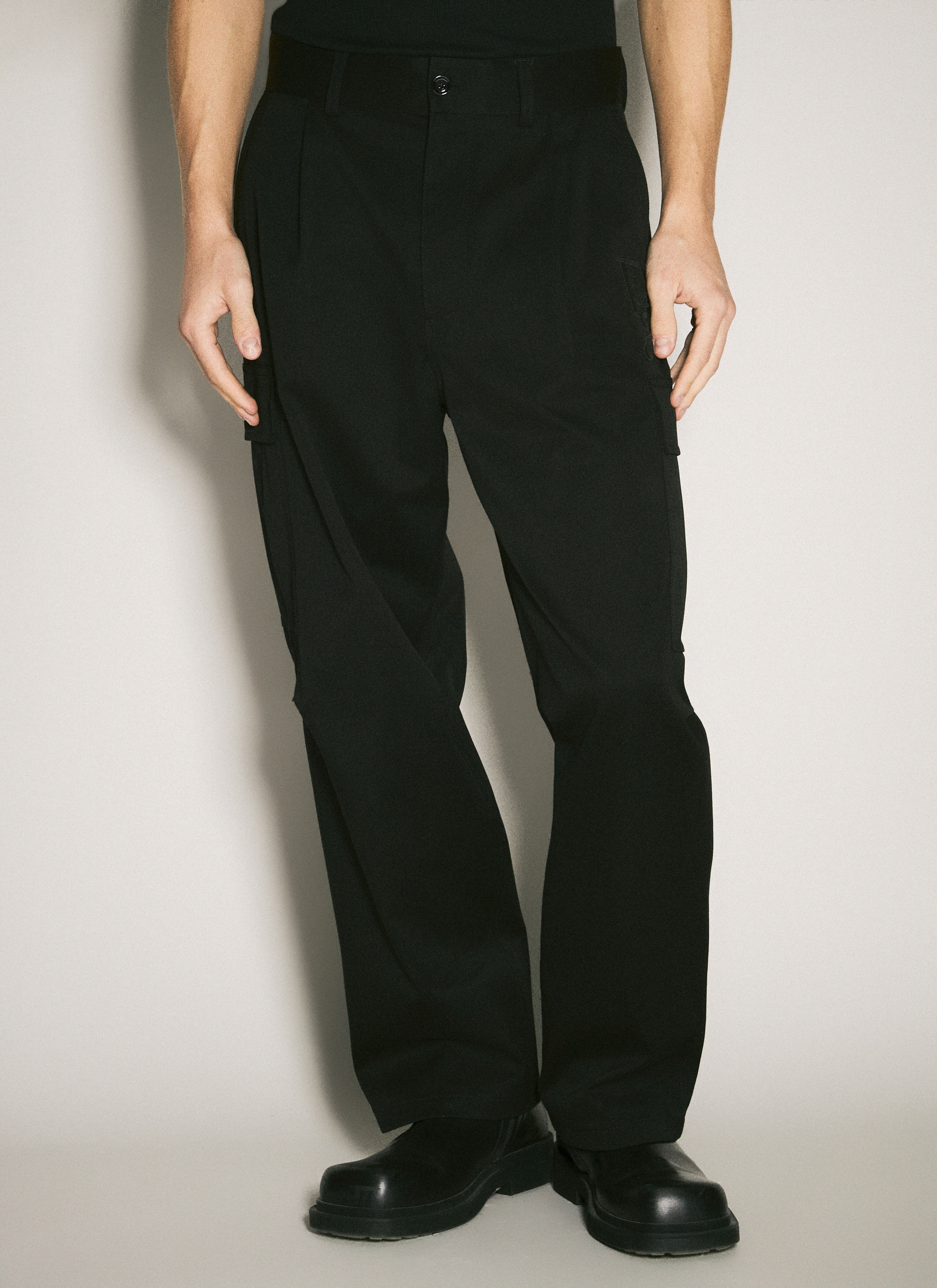 Twill Cargo Pants - 1