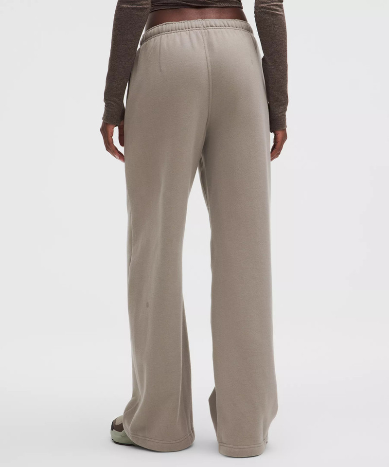 Scuba Mid-Rise Wide-Leg Pant Gathered Waistband *Regular 3