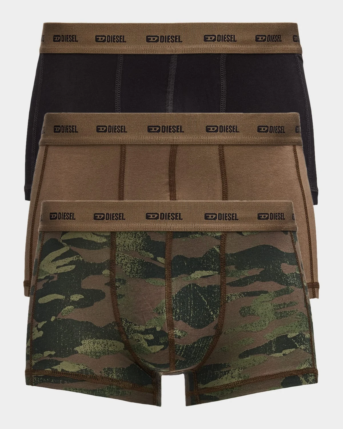 Men & apos;s Damien Logo Waistband 3-Pack Boxer Briefs - 1