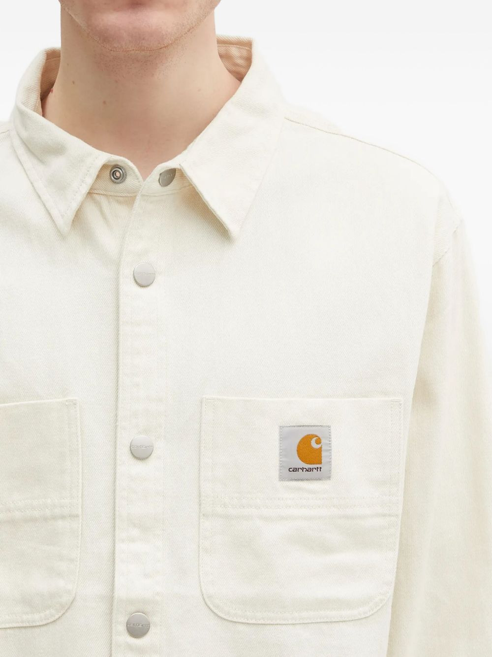 Clink patch-pocket overshirt - 5