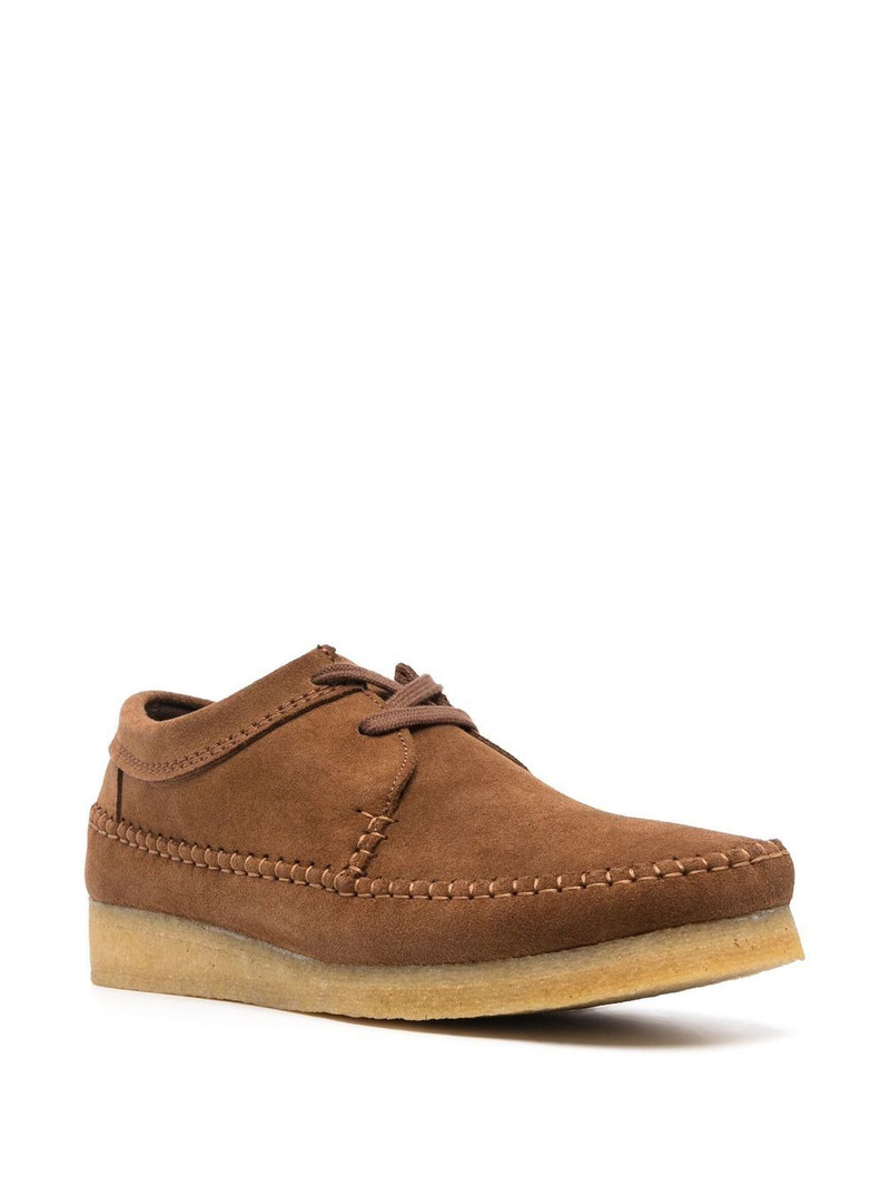 Clarks Originals Iconic suede Weaver shoes outlook