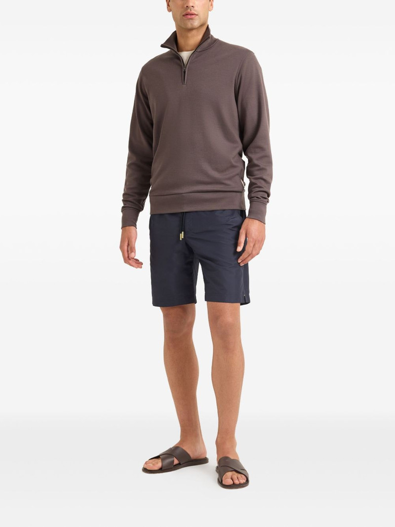 ORLEBAR BROWN Isar half-zip merino wool sweater outlook