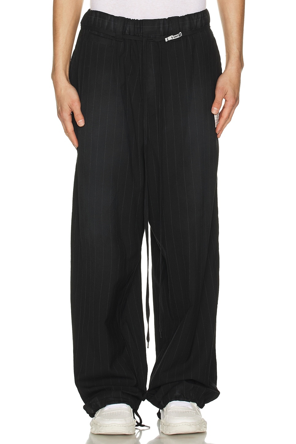 Aged Wide Trousers - 4