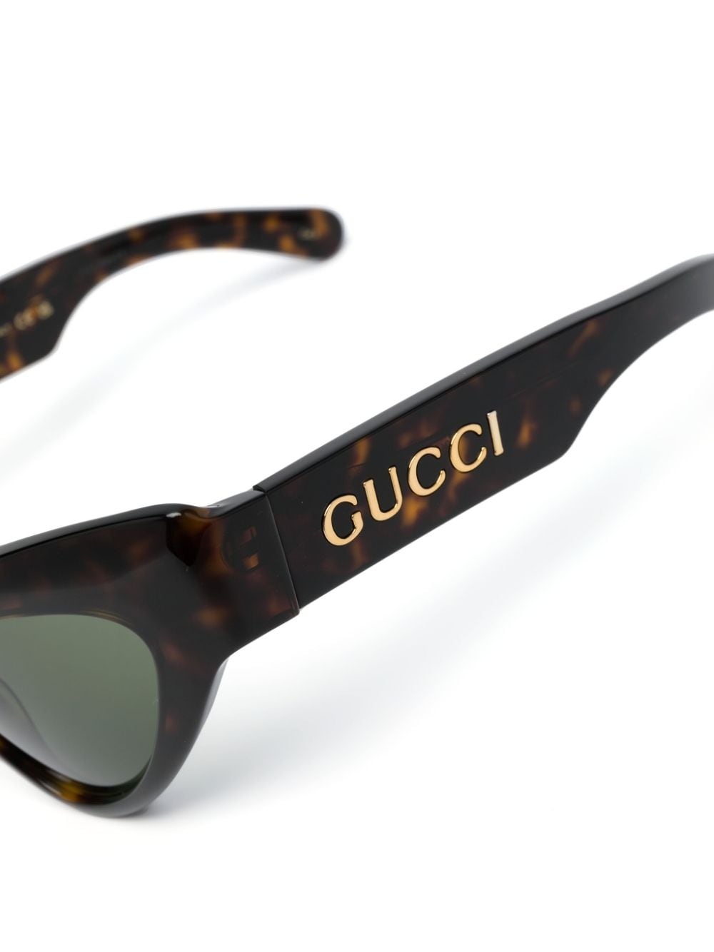 super cat-eye frame sunglasses - 3