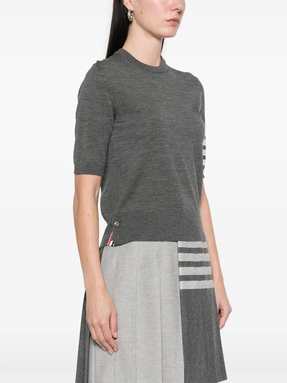 4 Bar Stripes Striped T-Shirt - 3