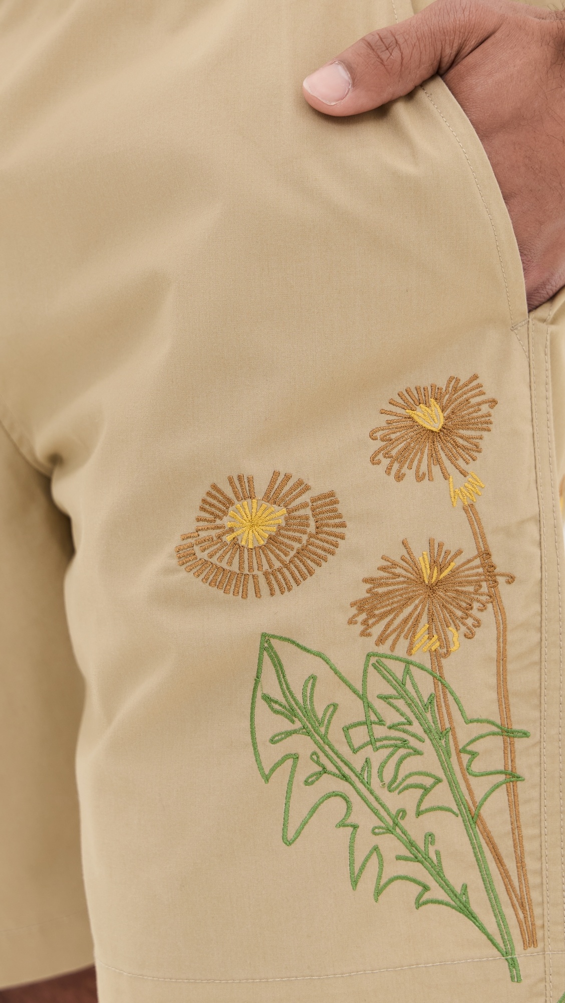 Universal Works X Flower Mountain Beach Shorts 7.5" - 5