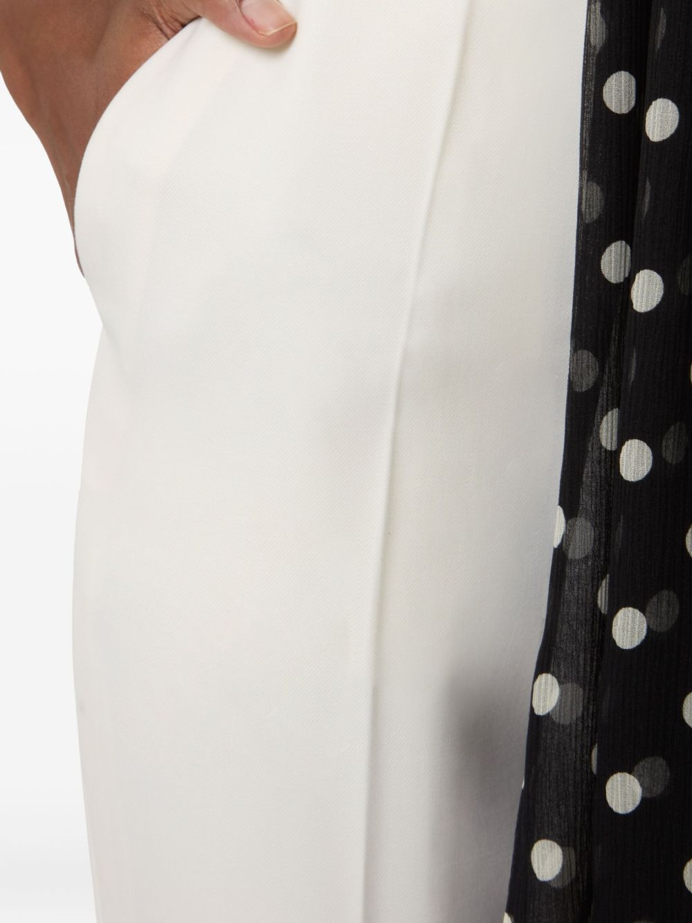 halterneck polka-dot top - 5