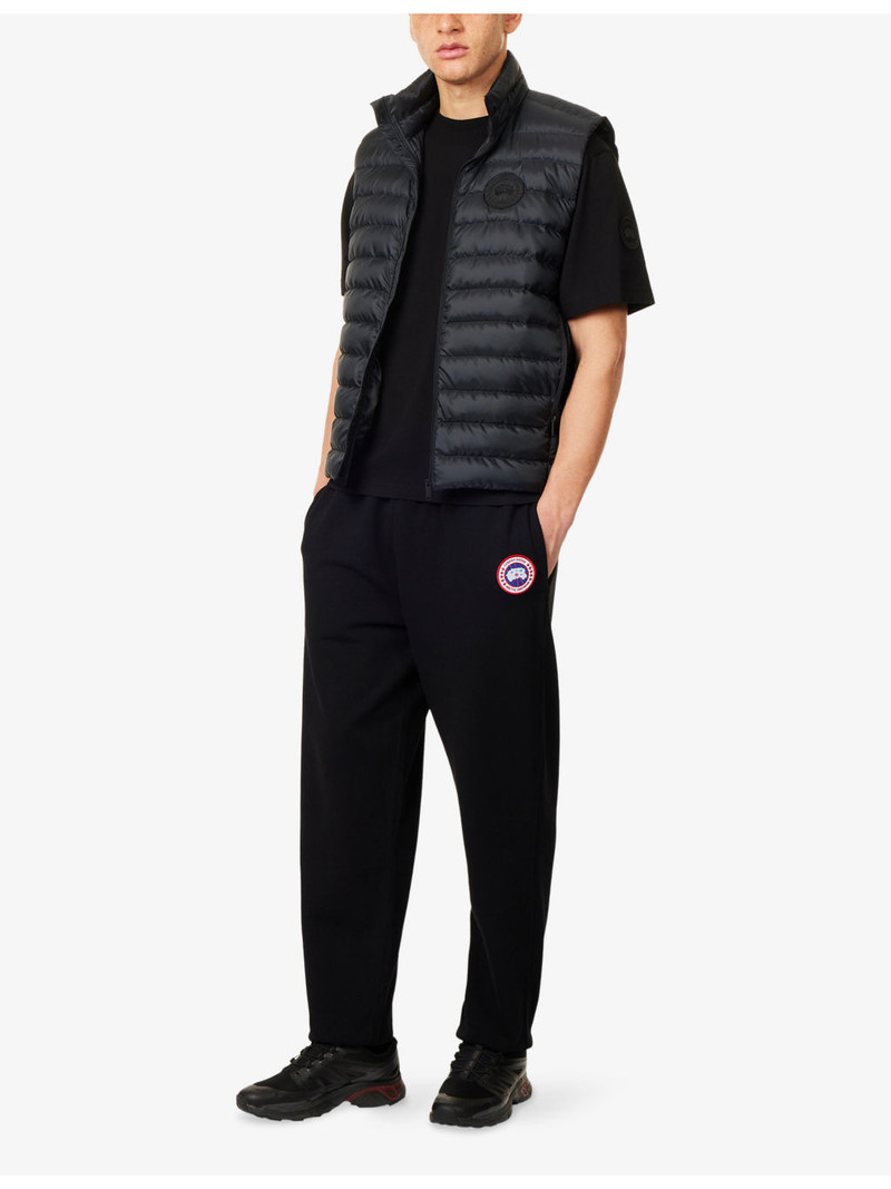 Canada Goose Novo Brand-Patch Cotton-Jersey T-Shirt outlook
