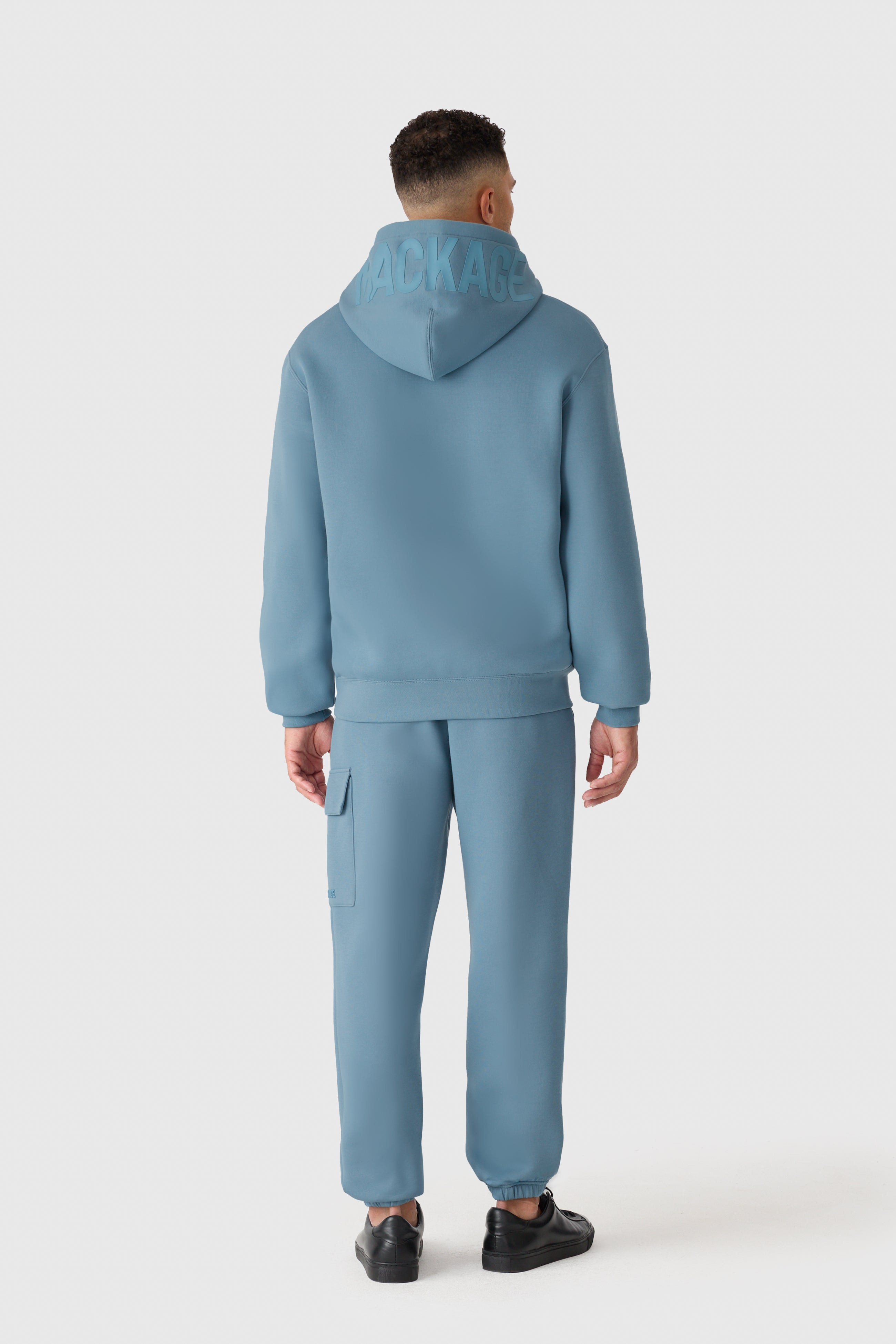 KOLTON Double-Face Jersey Logo Hoodie - 4