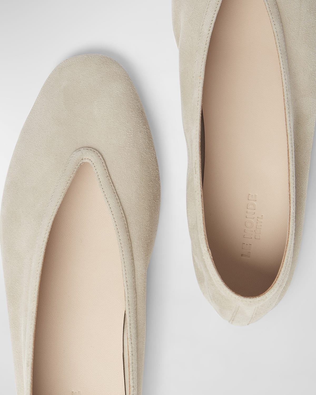 Luna Suede Ballerina Flats - 2