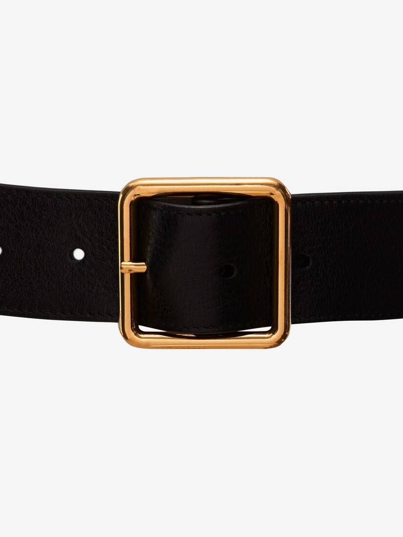 Long Belt in Black - 3