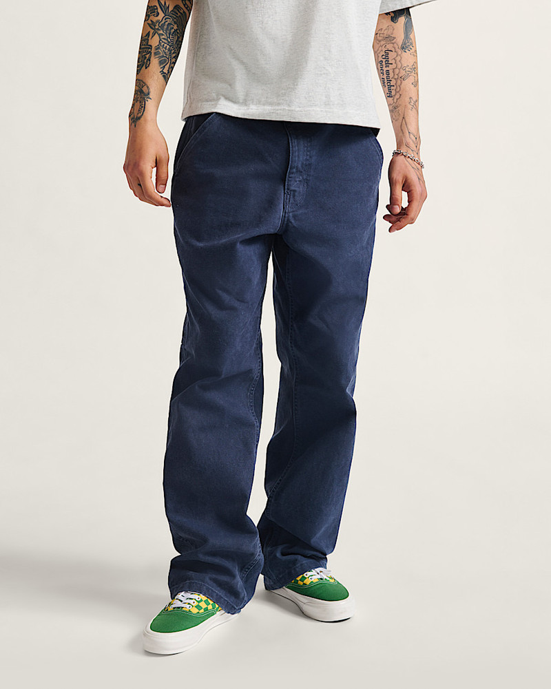 Drill Chore Carpenter Vintage Wash Pants 1