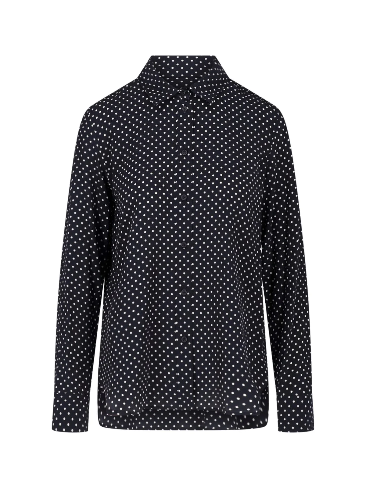 POLKA DOT SILK SHIRT - 1