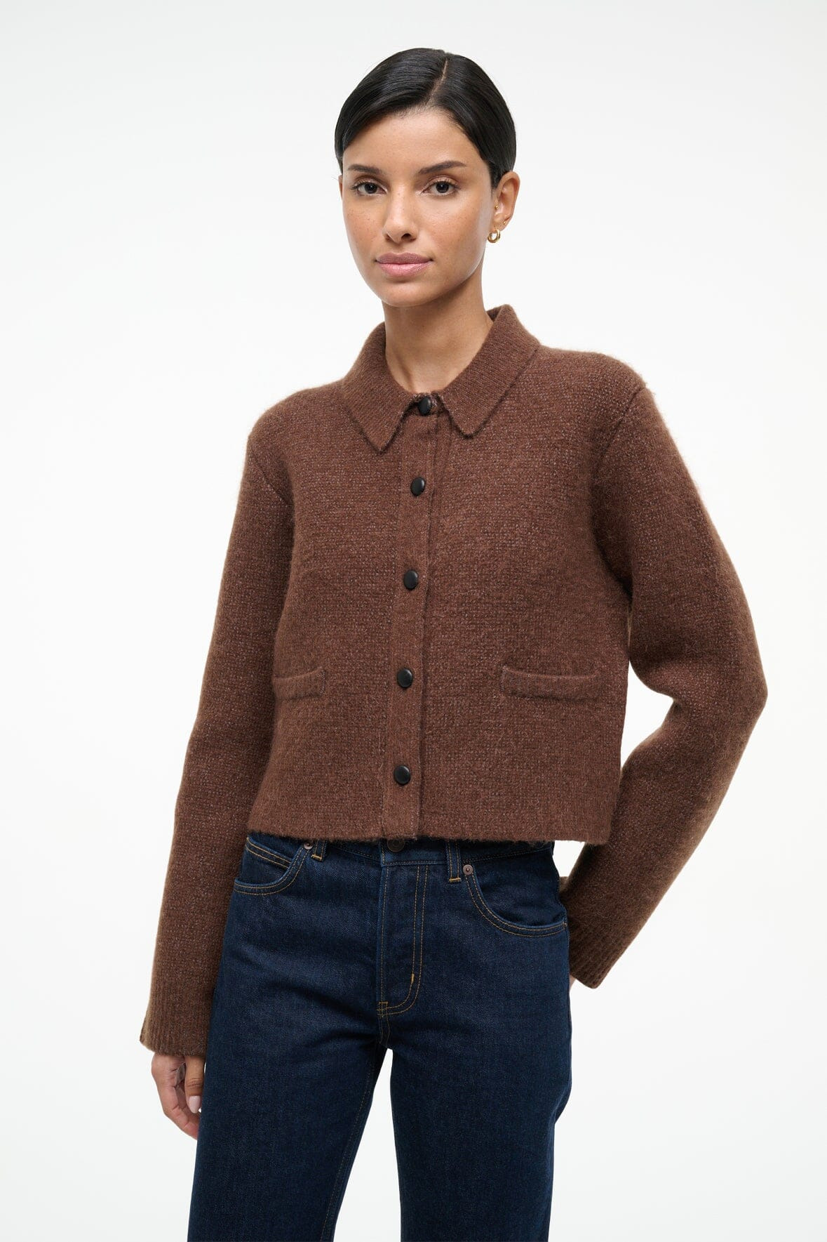 STAUD THEO SWEATER TRUFFLE - 5