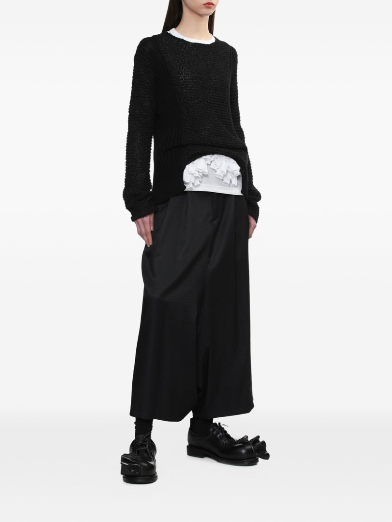 Comme des Garçons Comme des Garçons ruffled long-sleeve top outlook