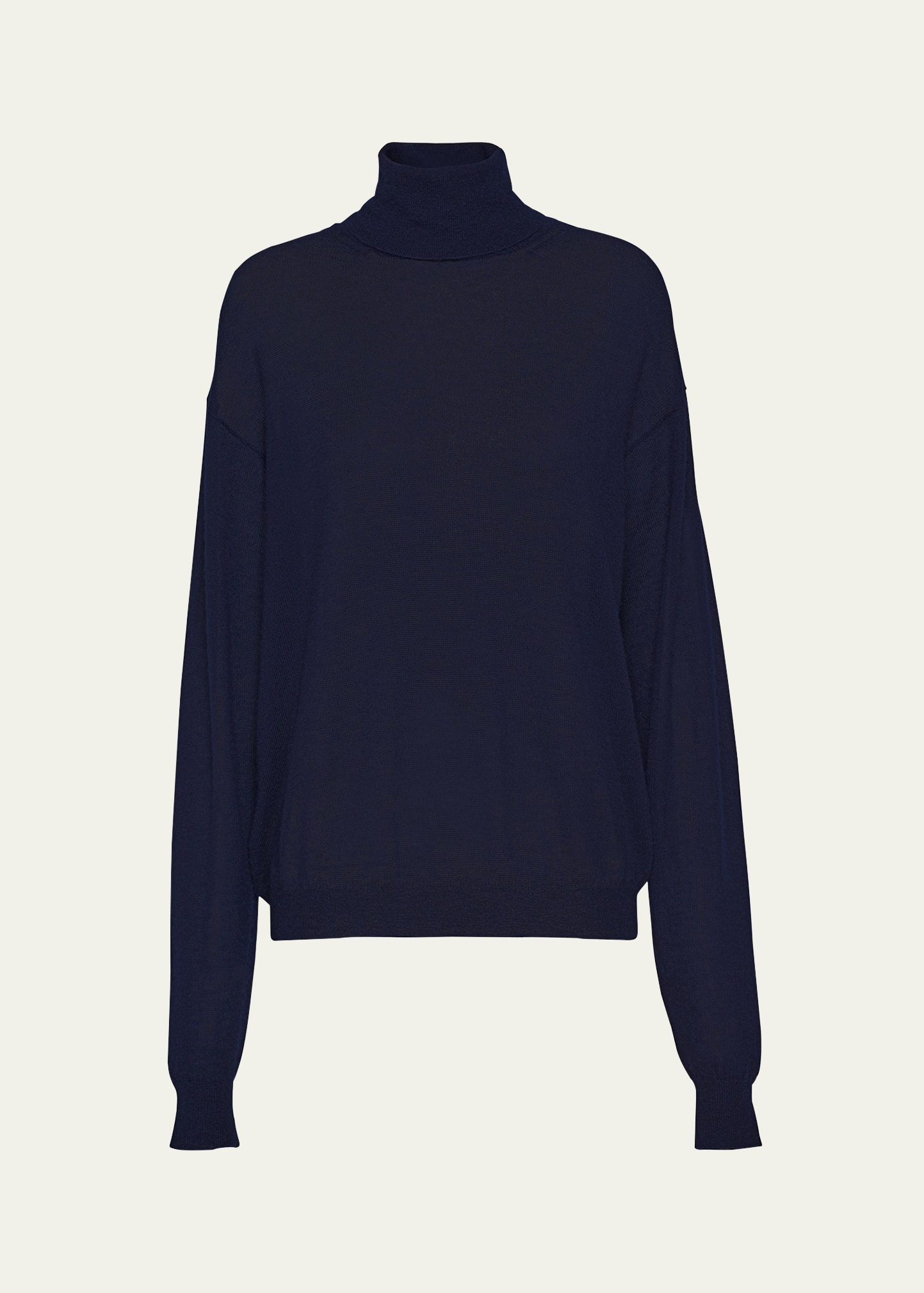 Superfine Cashmere Turtleneck Sweater - 1